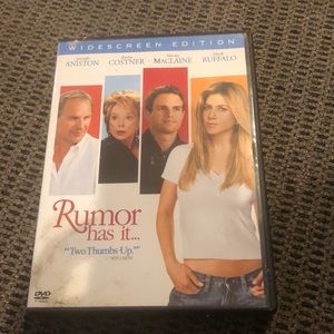 Rumor has it… DVD widescreen Jennifer Aniston & Mark Ruffalo